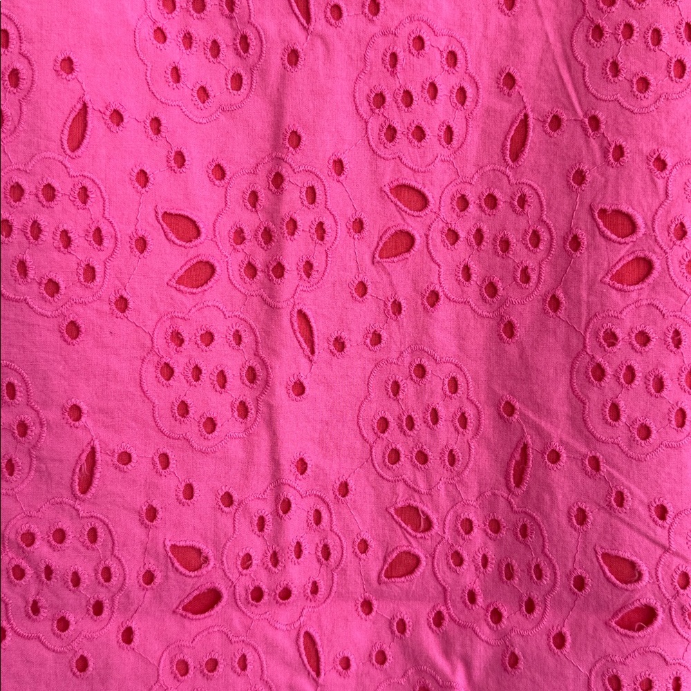 Boden Pink Eyelet Skirt BODEN Women's Broderie Pencil Skirt, Pink, US 14R - Picture 10 of 10